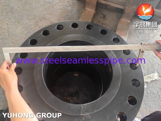 ASTM A694 F56 Flanges in acciaio al carbonio WNRF / Weld Neck Flange per servizio ad alta pressione