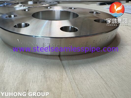 EN1092-1 Tipo 01A Flangia a Piastra A182 F316L Flangia in Acciaio Inossidabile Flange a Faccia Piana