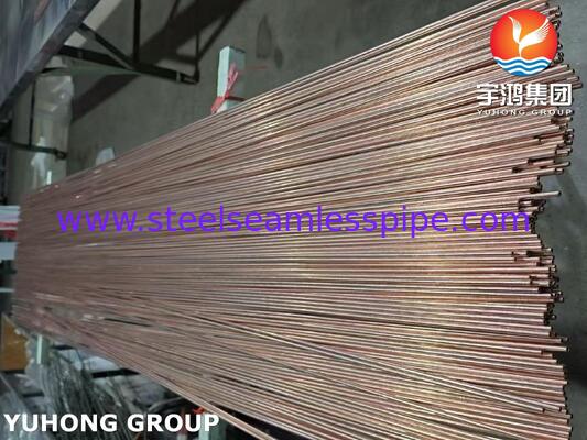 Tubo in acciaio a doppia parete in rame brasato, BHG2 Bundy Tube per linee di freno automobilistiche