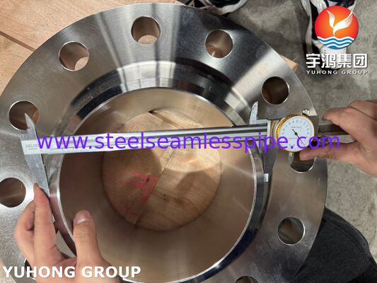 ASTM A182 F51 UNS S31803 Duplex 2205 Flange RF cieca per tubazioni di petrolio e gas