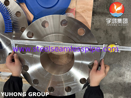 ASTM A182 F51 UNS S31803 Duplex 2205 Flange RF cieca per tubazioni di petrolio e gas