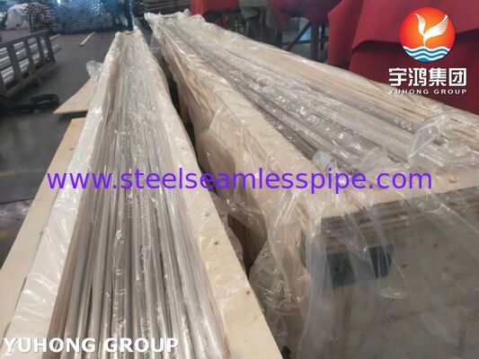 ASME SB163 UNS N02201 Tubo in lega di nichel senza saldatura per scambiatori di calore e condensatori