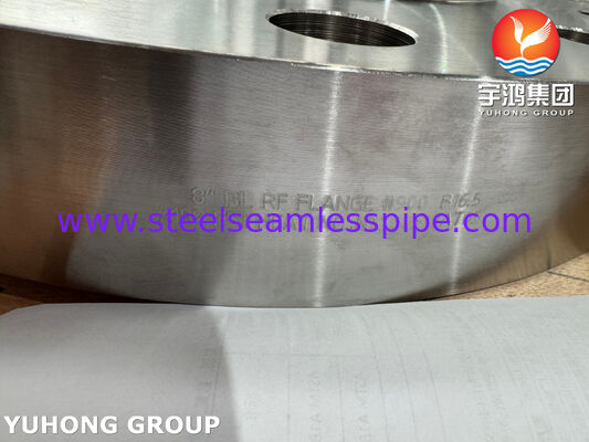 Flangia cieca ASTM A182 F51 Duplex 2205 ASME B16.5 BLRF Flangia in acciaio duplex