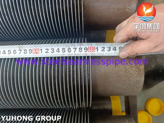 Tubo alettato A335 P22 HFW per recupero di calore di scarto | Aletta resistente alla corrosione 11-13Cr