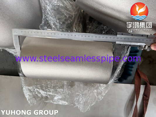 ASTM B366 N08810 Incoloy 800H Nickel Alloy Tee Uguale per Tubazioni ad Alta Temperatura