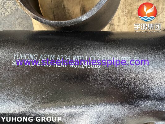 ASTM A234 WP11 CL2 Acciaio in lega Equal Tee CrMo Acciaio in lega Buttweld Pipe Fitting B16.9