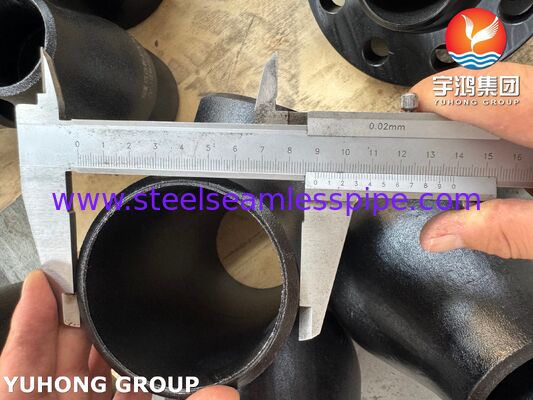 ASTM A234 WP11 CL2 Acciaio in lega Equal Tee CrMo Acciaio in lega Buttweld Pipe Fitting B16.9