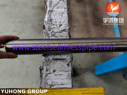 Tubo in lega di nichel ASME SB444 Inconel 625 GR.1 2'*SCH80*1000MM