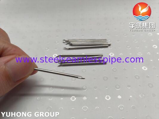 SUS304 Acciaio inossidabile Medical AVF Needle Tube per il trattamento di dialisi, Back Eye Point