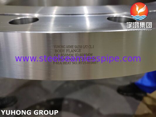 ASME SA350 LF2 CL.1 Flange di corpo forgiato in acciaio a basso contenuto di carbonio e leghe per basse temperature