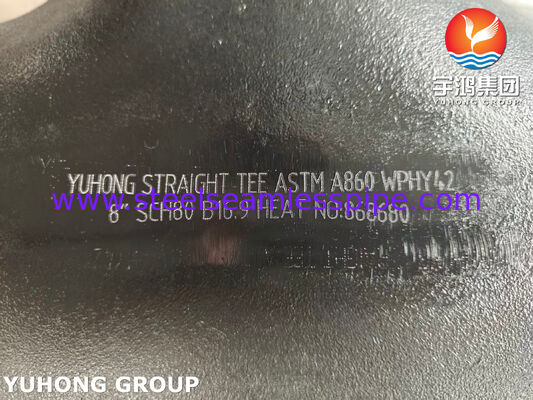 ASTM A860 WPHY 42 Acciaio al carbonio Pipe di linea ASME B16.9 In acciaio