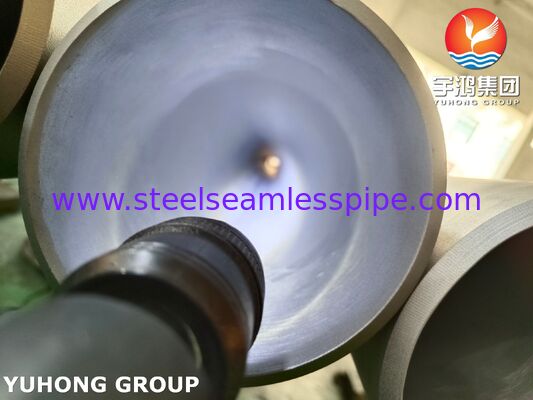 ASTM A376 TP347H Tubo senza saldatura Nb-stabilizzato 515MPa fino a 900°C per forno di cracking del riscaldatore del surriscaldatore