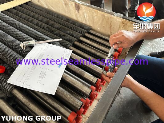 ASTM SA213 T22 Tubi a pinne serrate per scambiatori di calore ad alta temperatura e caldaie