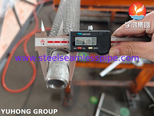 Tubi ad aletta seghettata ASTM A213 TP304 | Tubi per scambiatori di calore ad alta efficienza in acciaio inossidabile