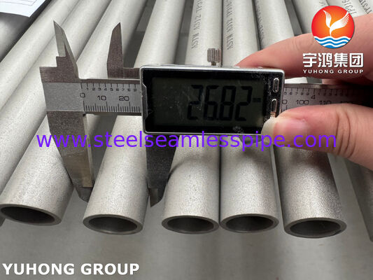 ASTM A312 TP316L / UNS S31603 / EN 1.4404 Tubo senza saldatura in acciaio inossidabile per l'industria