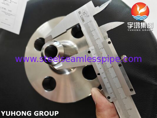 Flancella di lega di nichel 625 ASTM B564 UNS N06625 Inconel 625 Flancella di collo di saldatura WNRF Flancella