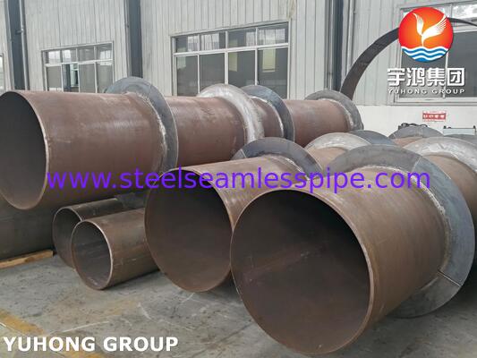 ASME SB516 Condensatore a rivestimento a guscio e tubo di scambiatori di calore Monel400 per torre atmosferica