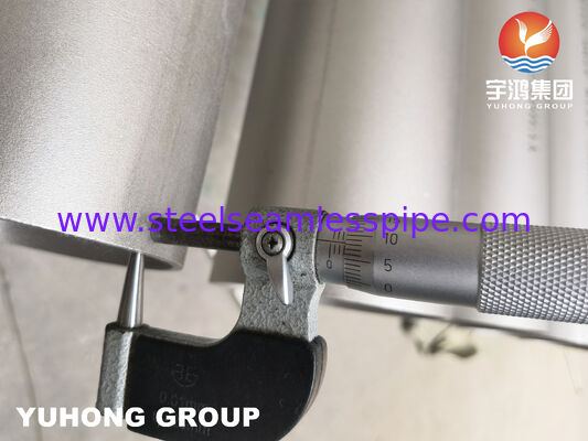 Tubo saldato duplex in acciaio inossidabile ASTM A790 UNS S31803 per servizi industriali corrosivi