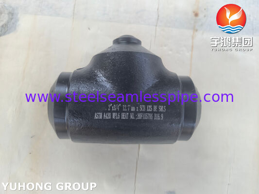 ASTM A420 WPL6 Fittings in acciaio al carbonio a bassa temperatura LTC Reducing Tee Buttweld