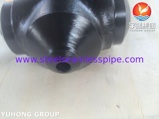 ASTM A420 WPL6 Fittings in acciaio al carbonio a bassa temperatura LTC Reducing Tee Buttweld