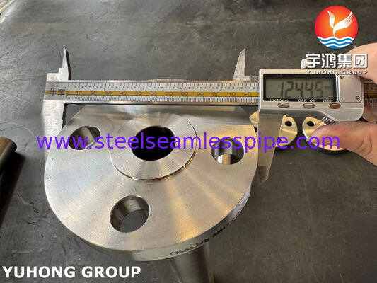 Flangia ASME SB462 UNS N10276 LWN ASME B16.5 Hastelloy C276 Flangia a collo di saldatura lungo