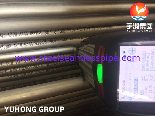 Tubo senza saldatura a U Inconel 625 ASTM B444 per scambiatori di calore a fascio tubiero