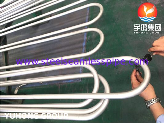 Tubo senza saldatura a U Inconel 625 ASTM B444 per scambiatori di calore a fascio tubiero