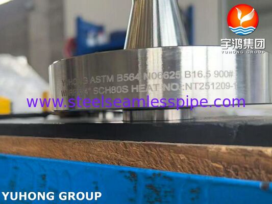 ASTM B564 Inconel 625 Nickel Alloy Welding Neck Raised Face Corrosion Resistant Flange