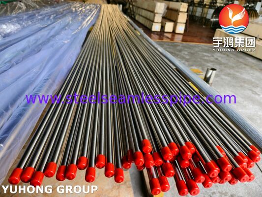 ASTM A213 / A269 TP316 / 316L Tubo senza saldatura in acciaio inossidabile a finitura fredda per il trasporto di fluidi