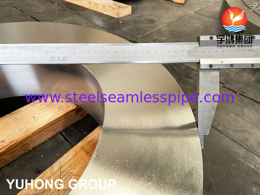 ASTM A182 F304 Anello spazzatore in acciaio inossidabile personalizzato al disegno per assemblaggi di attrezzature industriali
