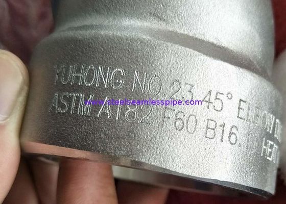 ASTM A182 F60 1" - 4" T DEL GOMITO DI CL.3000# FOGGIA IL RIDUTTORE CON UNO STAMPO CHE B16.11 COLLEGANO I MONTAGGI IN DUPLEX FORGIATI D'ACCIAIO