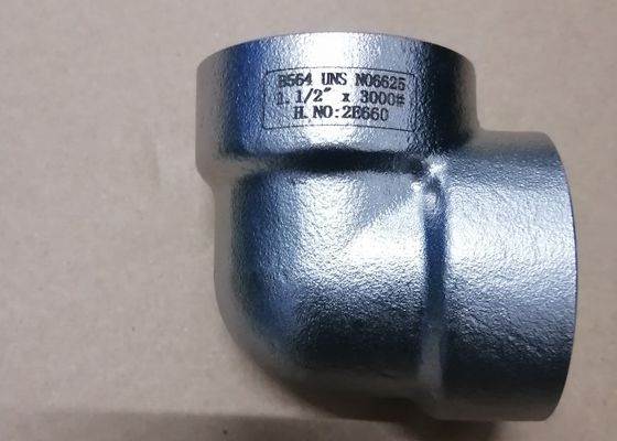 T di riduttore del gomito di Astm B564 Uns N06625 Asme B16.11 Inconel