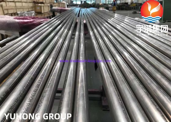 ASME SB163 UNS N04400 / Monel 400 Lega di nichel tubo per scambiatori di calore senza saldatura