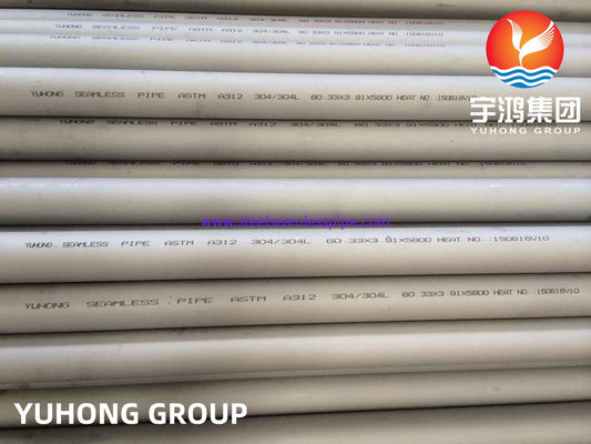 ASTM A312 TP304 304L Tubo in acciaio inossidabile