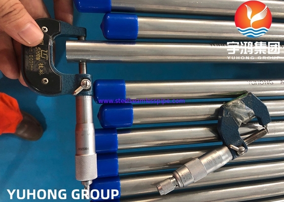 ASTM A269 TP316L/SUS316L/1,4404, tubo senza saldatura di acciaio inossidabile di 31.75*1.65*11800MM, metropolitana dello scambiatore di calore della caldaia
