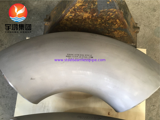 ASTM B366 Monel 400 / UNS N04400 Acciaio legato al nichel, gomito 90 gradi