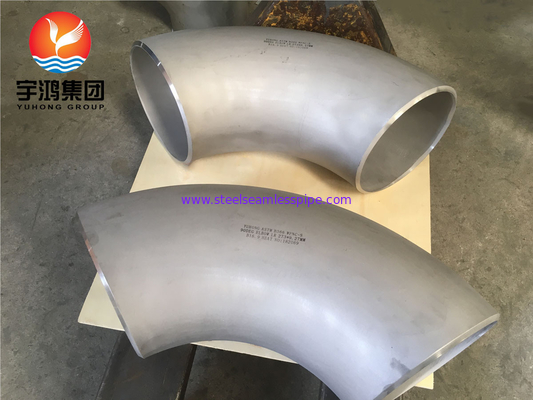 ASTM B366 Monel 400 / UNS N04400 Acciaio legato al nichel, gomito 90 gradi