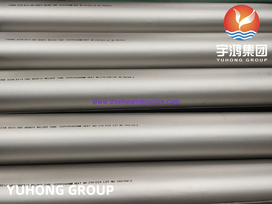 B514 INCOLOY 800H TUBE SOLDATE UNS N08810 ALLAGGIA NICKEL-FERRO-CROMO