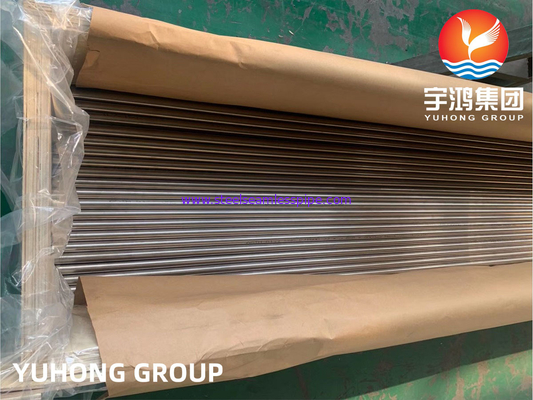 ASTM B111/ASME SB111 C71500 Tubo in lega di rame e nichel senza saldatura