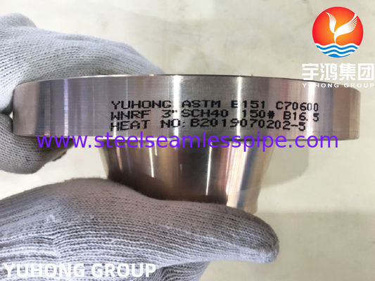 FLANGIA DI RAME B151 C70600 DEL COLLO DELLA SALDATURA DEL NICHEL/TIPO DI BACCANO 2,0872 RF