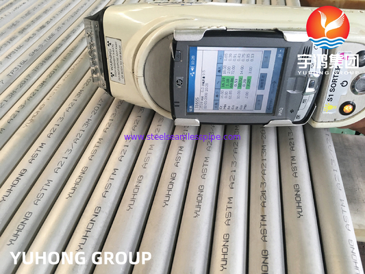 TUBO SENZA SALDATURA 100% DI ACCIAIO INOSSIDABILE DI ASTM A213 TP316L ET GH UT