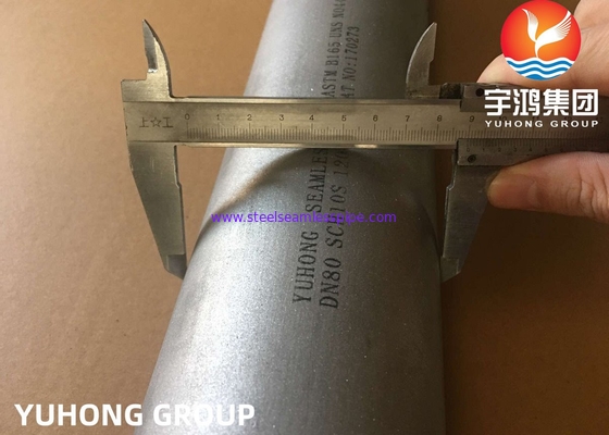 NICHELI MONEL DEL TUBO ASTM B163/B165 DELLA LEGA 400/2,4360, MONEL K500/2,4375