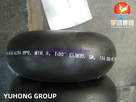 ASTM A234 WP9 180 gradi di ritorno gomito legata acciaio Buttweld