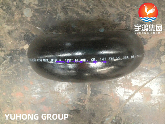 ASTM A234 WP9 180 gradi di ritorno gomito legata acciaio Buttweld