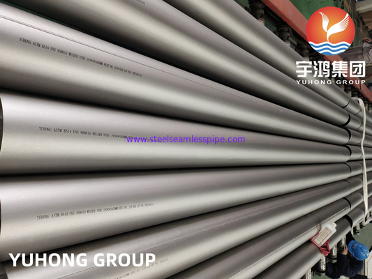 ASTM B514 Tubo saldato in Incoloy 800 / 800H | UNS N08800 / N08810