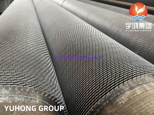 Tubo a pinna serrata HFW, ASTM A210 / ASME SA210 GR.A1 Tubo a pinna in acciaio al carbonio