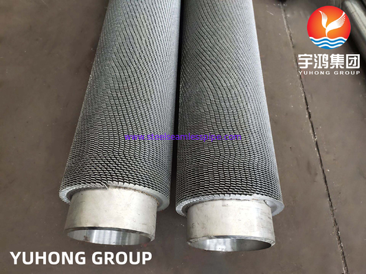Tubo a pinna serrata HFW, ASTM A210 / ASME SA210 GR.A1 Tubo a pinna in acciaio al carbonio