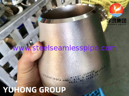 ASTM A403 WP317L Acciaio inossidabile riduttore concentrico