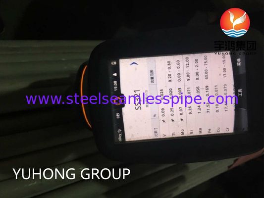 ASTM A213 TP321 Tubo senza cuciture in acciaio inossidabile con resistenza ad alte temperature e resistenza alla corrosione intergranulare