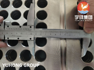 EN10028 1.4541 / F321 Piastra di tubi forgiati in acciaio inossidabile scambiatore di calore